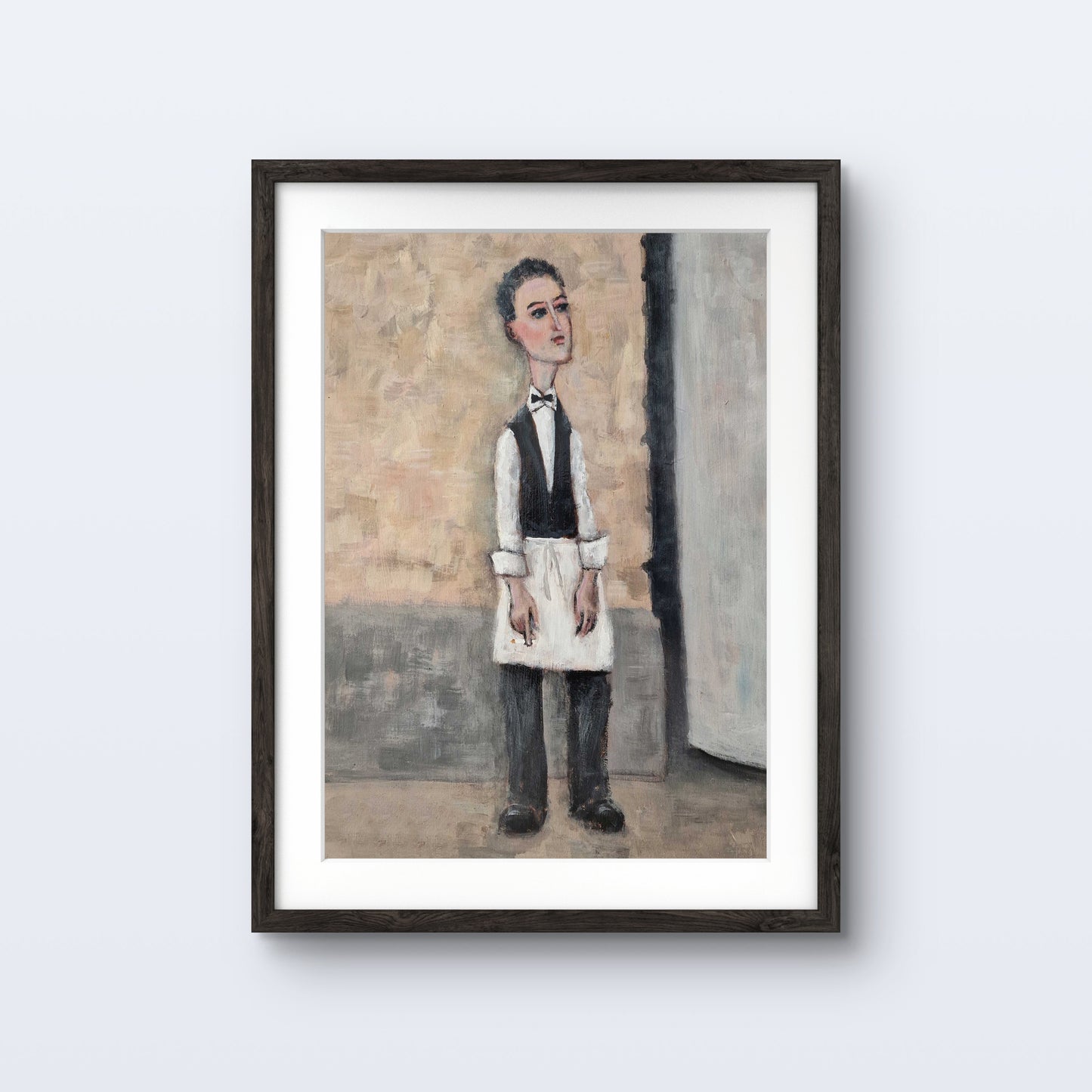 A Quick Break by Stephen Roby. Framed Image.