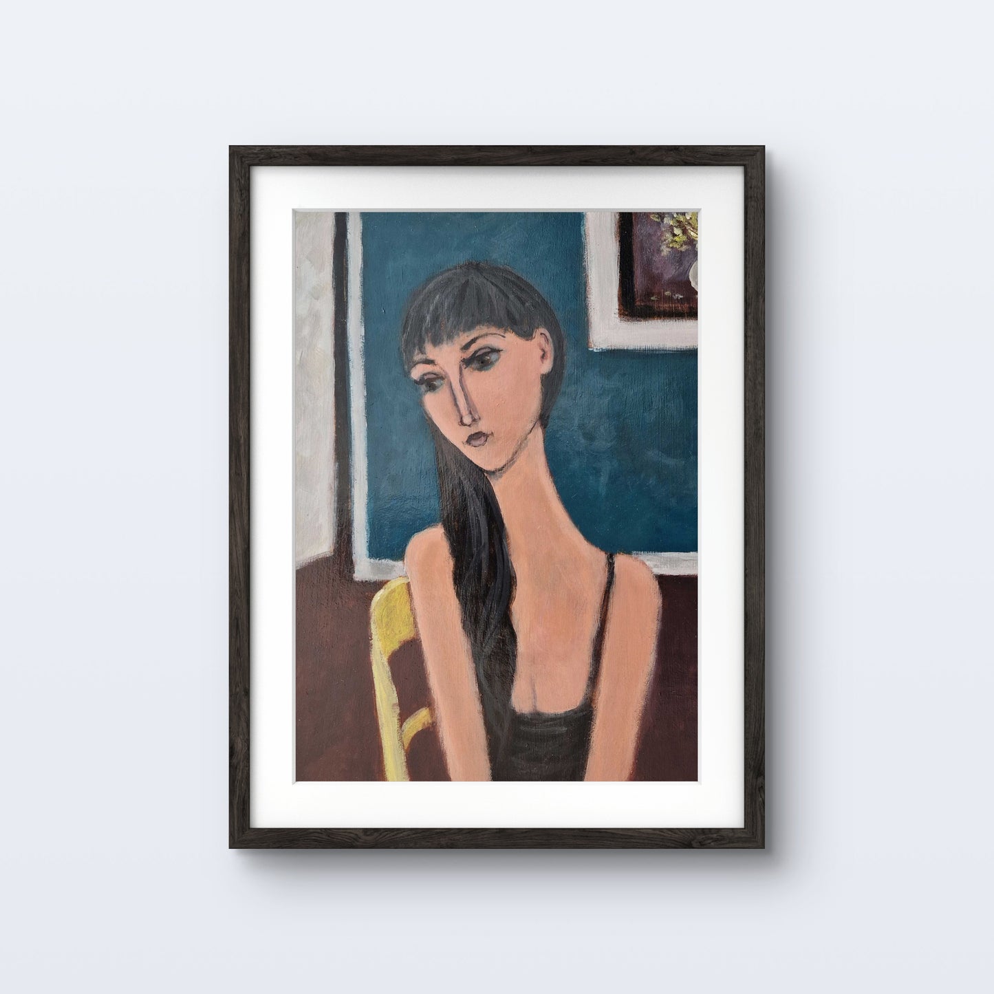 Day Dreaming by Stephen Roby. Framed Image.