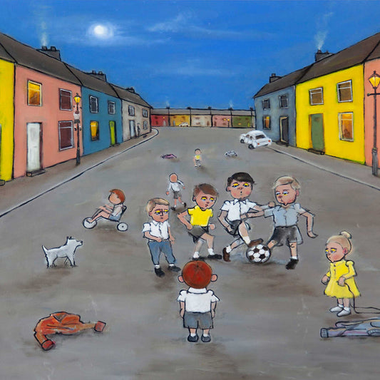 Before Smartphones by Stephen Roby. Zoomed Image.