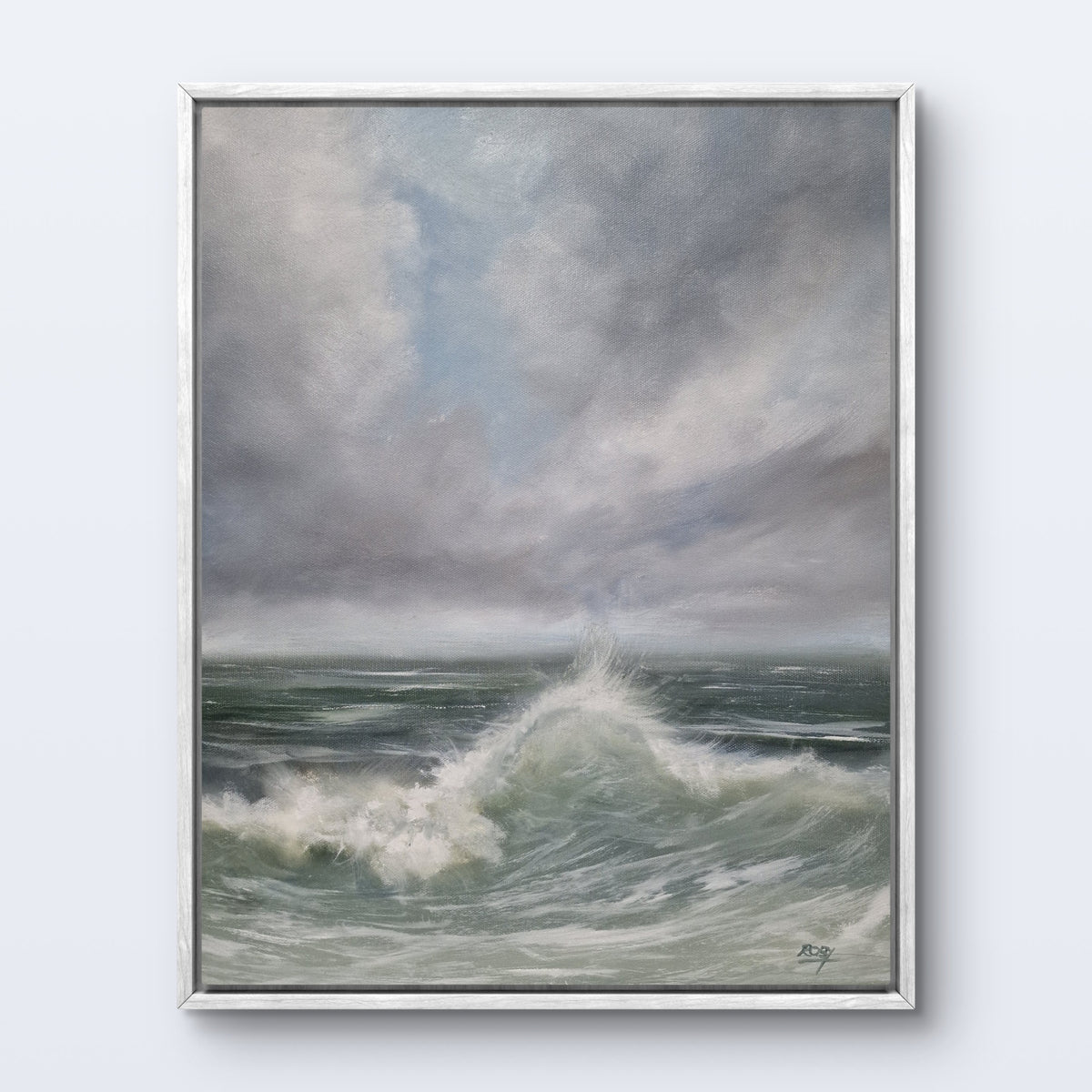 Crest by Stephen Roby. Framed Image.