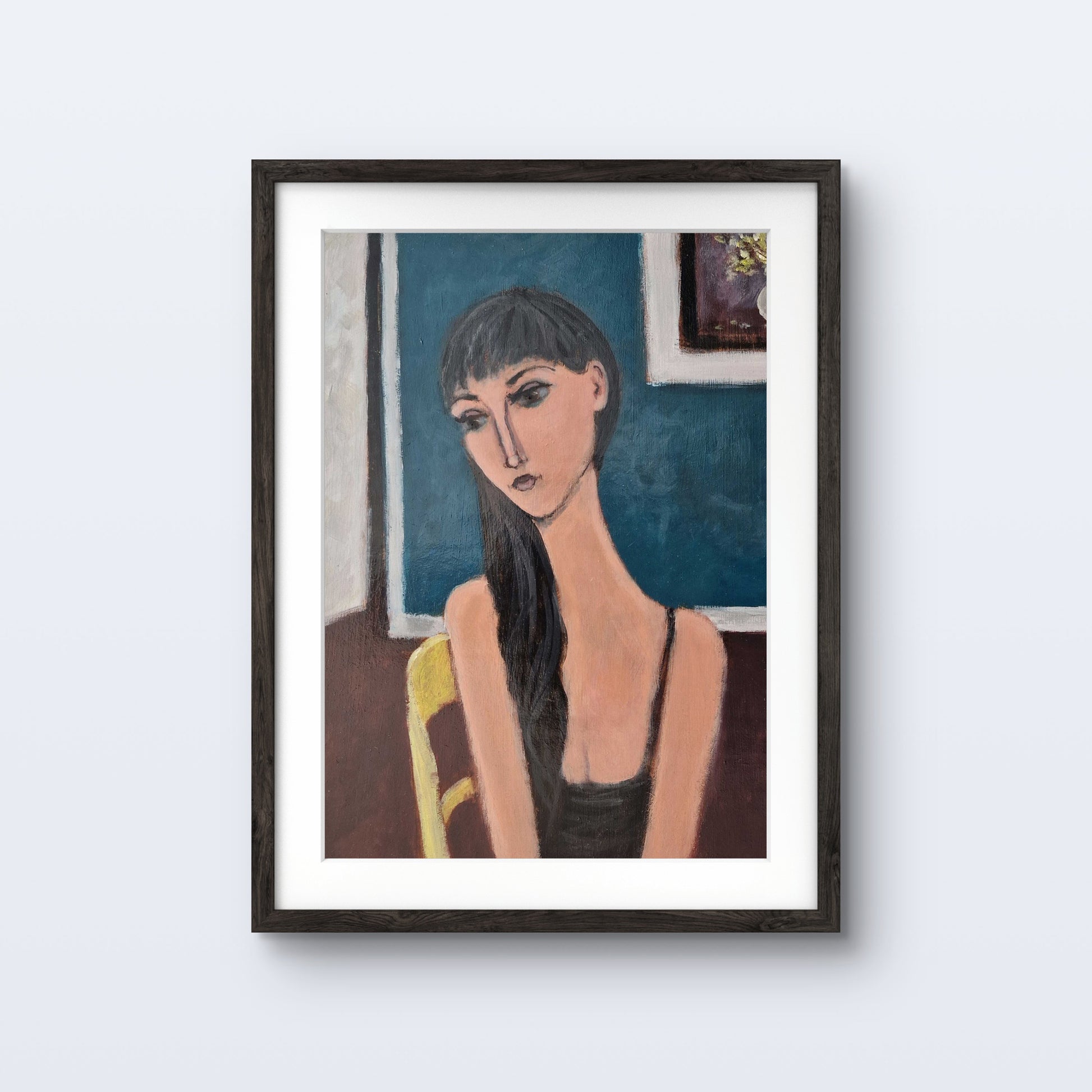 Day Dreaming by Stephen Roby. Framed Image.