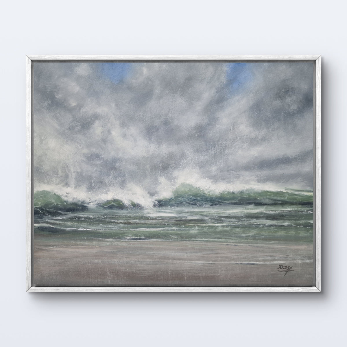 First Wave by Stephen Roby. Framed Image.