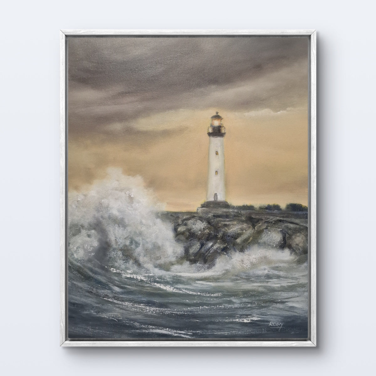 Guiding Light by Stephen Roby. Framed Image.