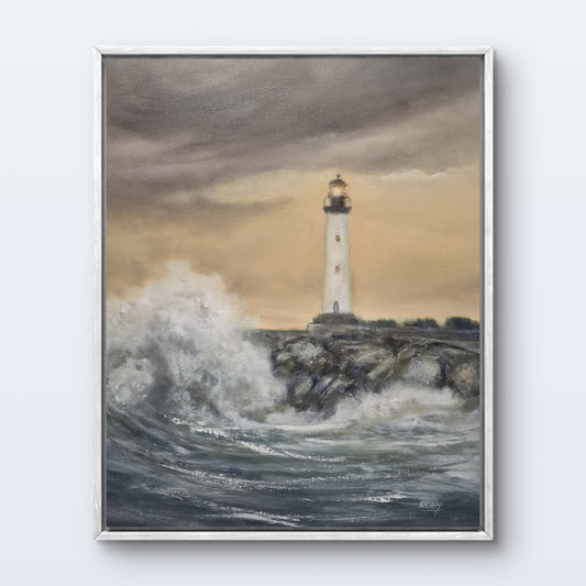 Guiding Light by Stephen Roby. Framed Image.