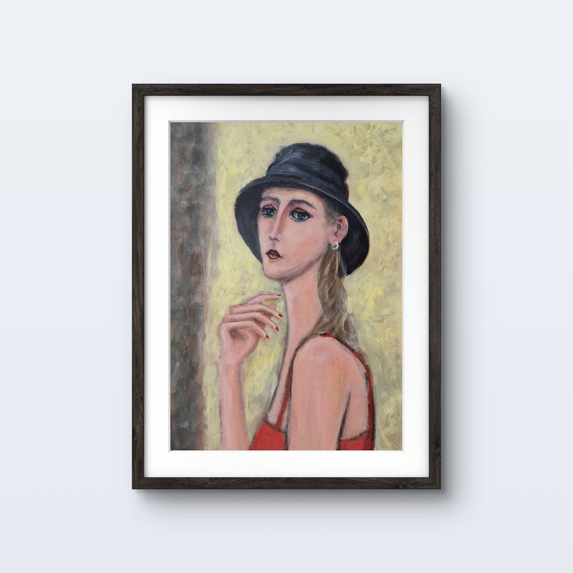 Nearly Friday by Stephen Roby. Framed Image.