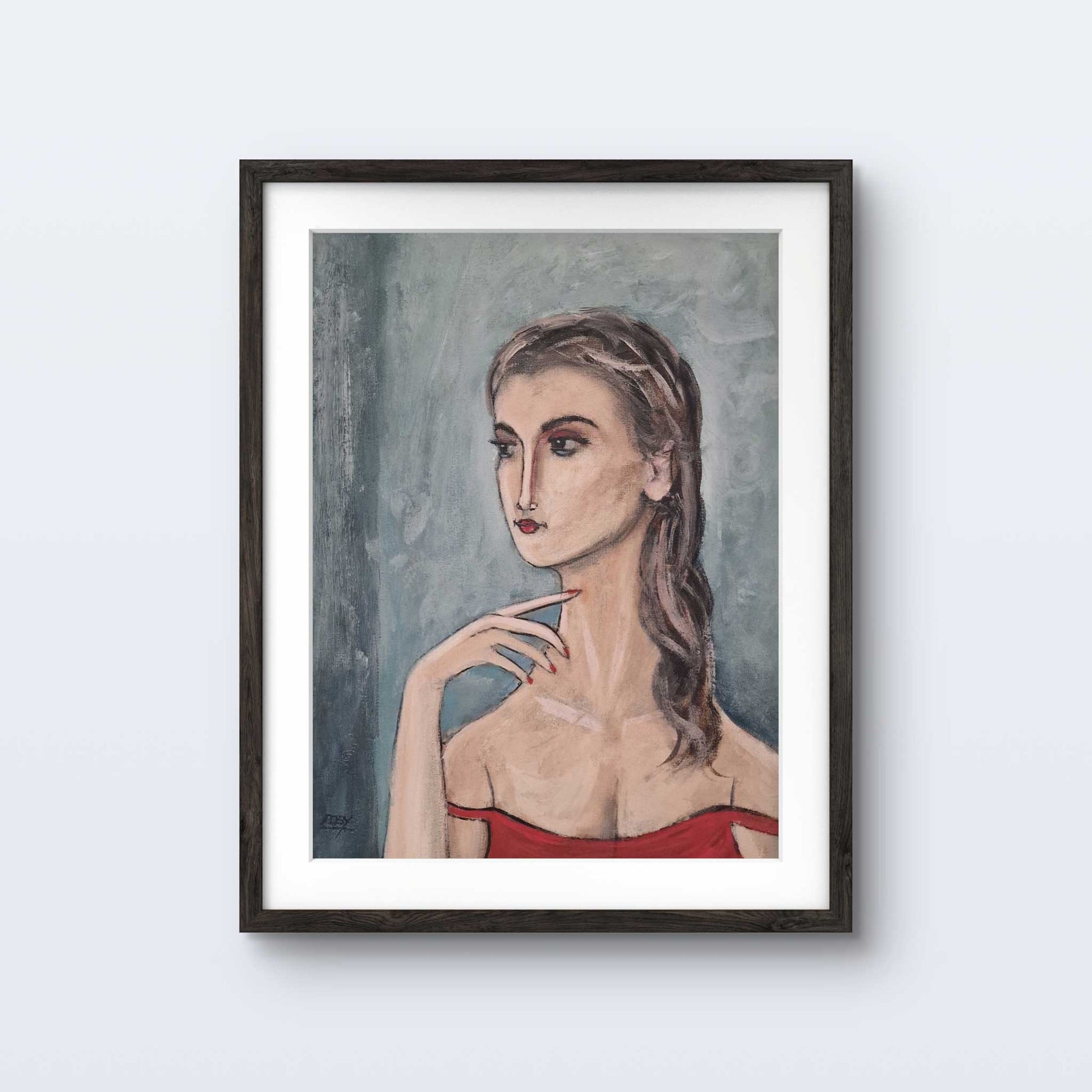 No Regrets by Stephen Roby. Framed Image.