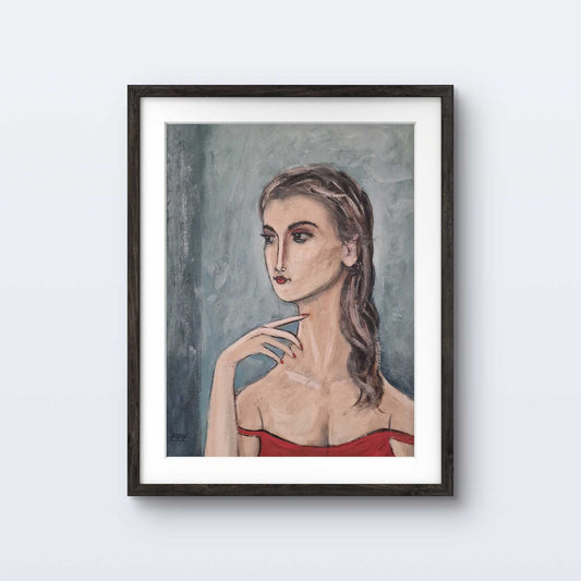 No Regrets by Stephen Roby. Framed Image.