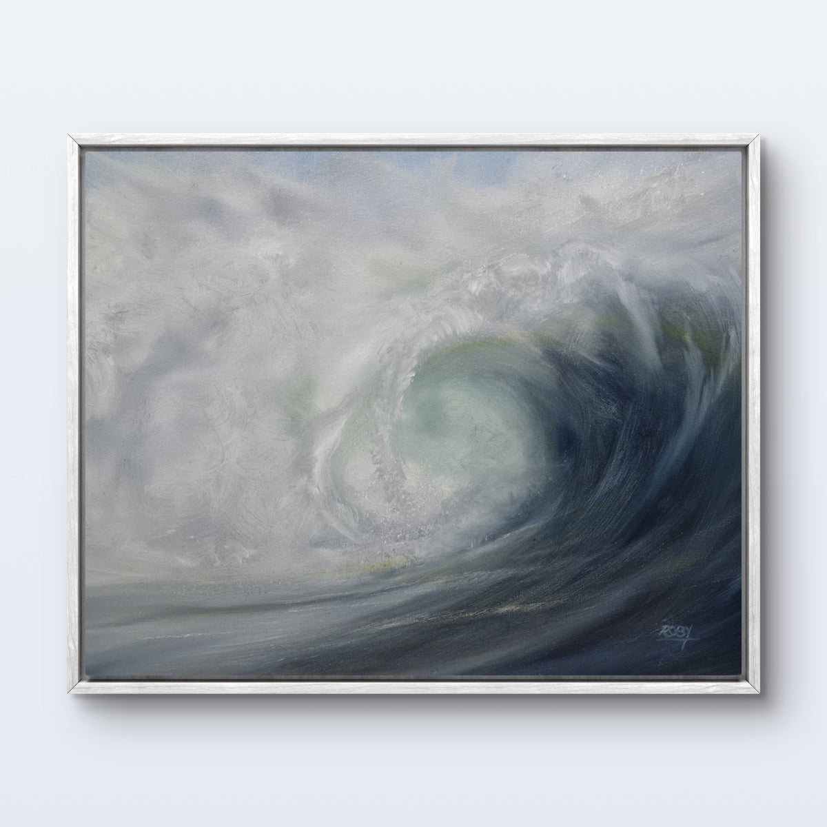 Eye Of The Wave by Stephen Roby. Framed Image.