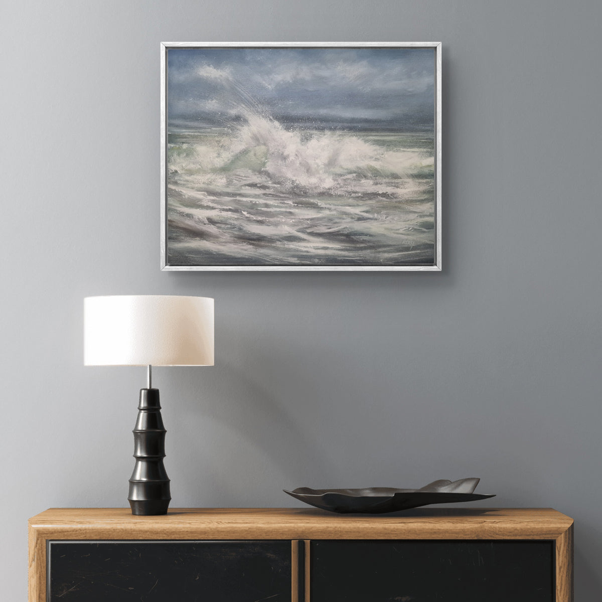 Swell by Stephen Roby. Framed Image.
