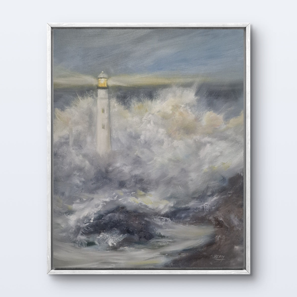 Through The Storm by Stephen Roby. Framed Image.